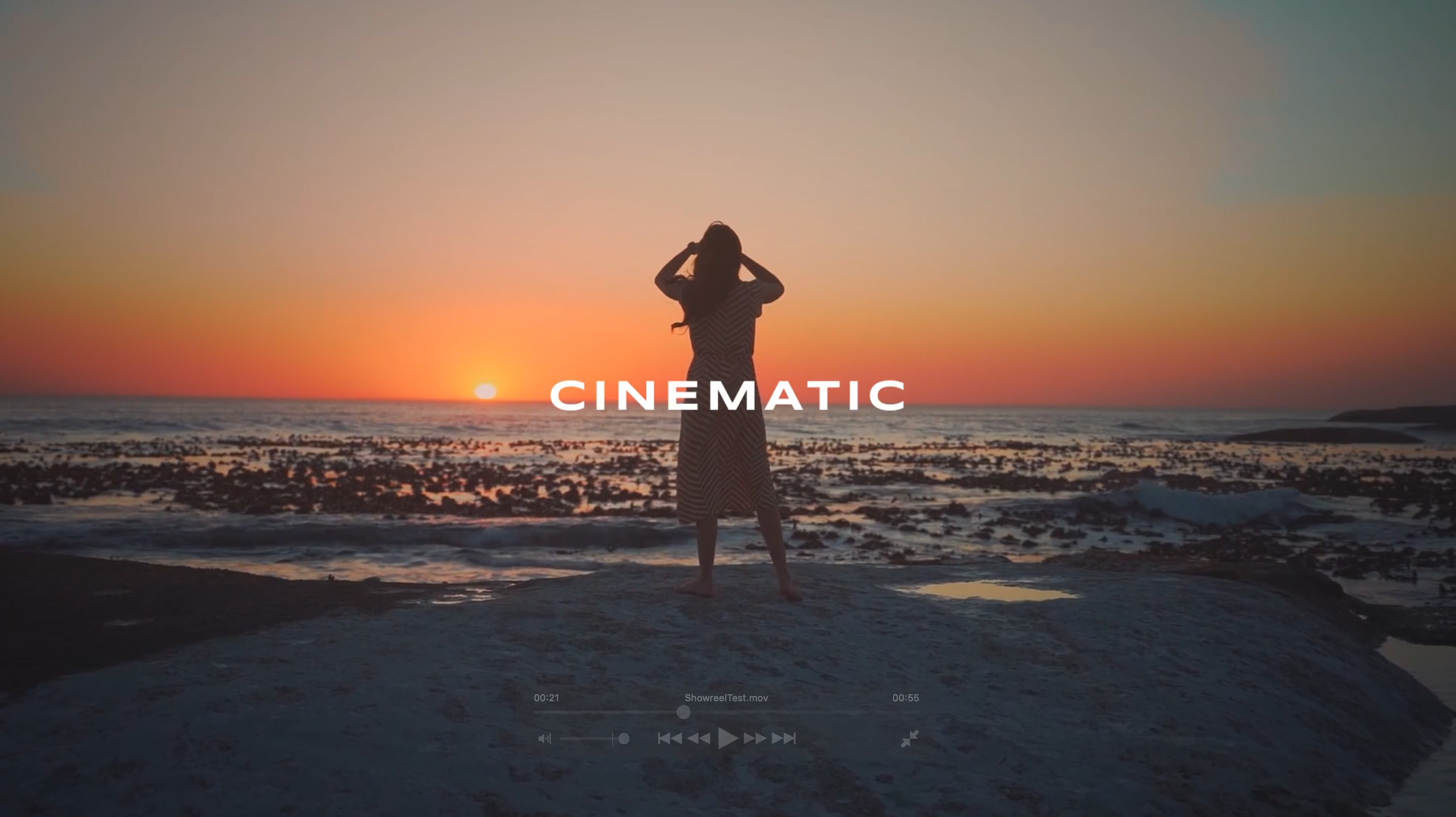 Video editing showcase
